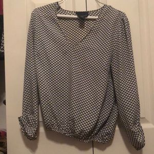 Business casual Cynthia Rowley top